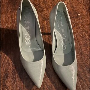 Light blue Calvin Klein heels